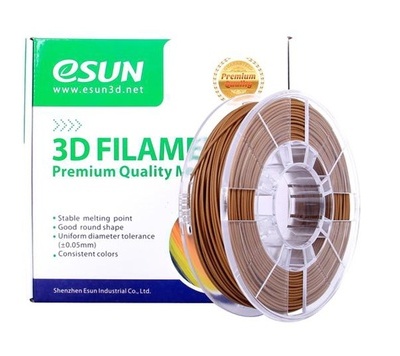 Buy eSUN Wood 3D Printer Filament 1.75mm 0.5kg - Dark Bamboo online