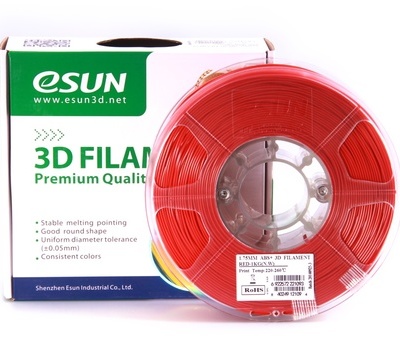 Buy eSun ABS+ 3D Filament 1.75mm 1kg - Red online